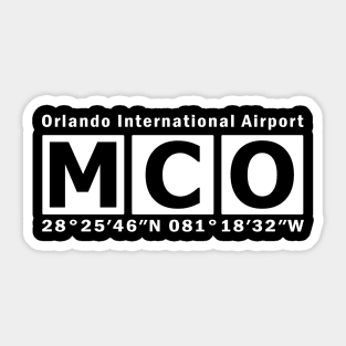 MCO Airport, Orlando International Airport Sticker